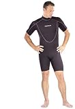 3mm MEN'S Akona Shorty Shortie Spring Wetsuit for Scuba Diving, Snorkeling, Surfing and all Watersports (wet87)