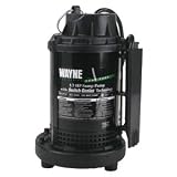 Wayne CDUCAP725 1/3 Horsepower Cast Iron and Steel Switch Genius Technology Sump Pump
