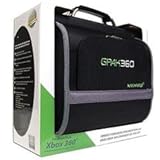 XBOX 360 Console G-PAK Black Organizer and Travel Case (XBOX NOT Included)