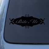 BITE ME - Twilight - Vinyl Car Decal Sticker #1468 | Vinyl Color: Black