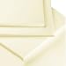 Percale Fitted Sheet, Cream, Super King Size