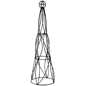 Midwest Air Tech #865235A 30x9 Black Steel Topiary by