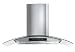Akdy 30 Wall Mount Stainless Steel Glass Range Hood Az668as75 Touch Control 1000 CFM