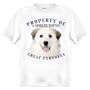 Great Pyrenees Property Of Adult T Shirt - XL