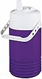 Igloo 00041658 Legend Beverage Jug, 1/2 gallon, Purple/White