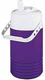 Igloo 00041658 Legend Beverage Jug, 1/2 gallon, Purple/White