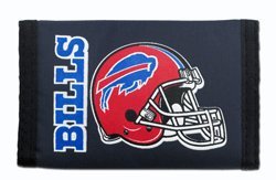 Buffalo Bills NFL Licensed Nylon Trifold Wallet