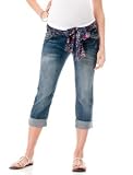Motherhood Maternity: Secret Fit Belly(tm) Stitch Detail Maternity Jeans