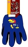 Kansas Jayhawks Two Tone Gloves