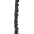  ABC Products - 12 Foot ~ Dark Brown Color Fabric - Electric Lamp Cord Cover and Chandelier Chain Light Cover (Velcro Fastners For Easy Wrap-around or Removing to Chain or Electric Cord