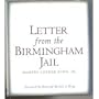 Letter from the Birmingham Jail