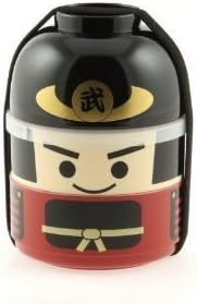 Kokeshi Samurai Bento Double-decker Lunch Box 50643 for Children Hakoya by Tatsumiya