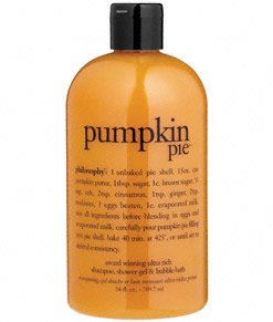 philosophy - pumpkin pie - award winning ultra rich shampoo, shower gel & bubble bath