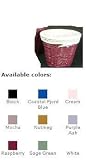 Redmon 4403 Fashion Color Willow Wastebasket-Black