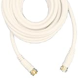 GE 23508 RG59 Coaxial Video Cable (White, 100 Feet) (Discontinued by Manufacturer)