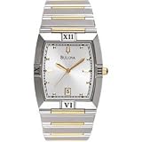 Bulova Watches, Bulova Mens Bracelets in Stainless Steel, Two Tone or Gold Tone ,White Black or... by Bulova