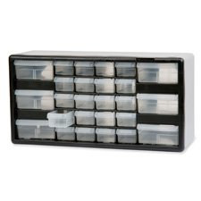 Akro-Mils Products - Stackable Cabinet, 26 Drawers, 20