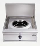 DCS 24 Inch Natural Gas Wok Cooktop C-24W