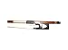 4/4 Violin Pernambuco Bow, Ebony Frog with Rare Pearl Inlay, Tourte Style