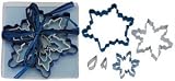 R&M 5-Piece Snowflake Cookie Cutter Set