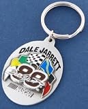 Dale Jarrett # 88 Pewter Keychain NASCAR