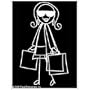 Plaid(R) Me & My Peeps Family Auto Decal - Shopping Mom
