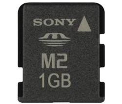 Sony Carte Memory Stick (MS) Micro - Carte Mémoire Flash - 1 Go - MSA-1GA