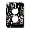 Light Switch Cover Picturing Harley-Davidson® Motorcycle - 2 plug outlet cover