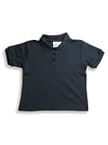 Izod - Girls 3 Button Placket Shirt, Navy
