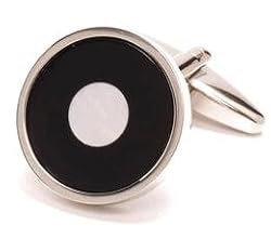 Cufflinks - Mother of Pearl Bullseye Cufflinks