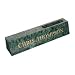 COS086983 Custom Gold Lettered Name Plate Desk Bar with Card Slot, Green Marble