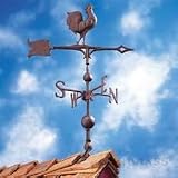 Whitehall Rust 30 Full-Bodied Rooster Weathervane - 45143