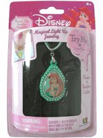 Disney Princess Mermaid Light Up Necklace Charm