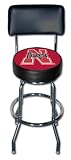 Nebraska Cornhuskers Swivel Bar Stool w/Backrest