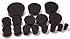 SEOH Rubber Stopper Solid 1LB Bag #000