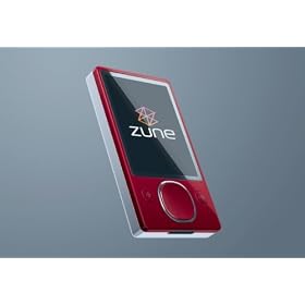 Zune 120 GB Video MP3 Player (Red)