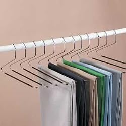 12 piece set of Jobar Slacks Hangers Open Ended pants Easy Slide Organizers