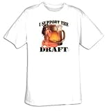I Support The Draft Beer Mug Sexy Girl T-shirt