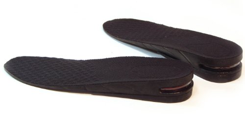 footinsole 2layer Air up Height Increase Shoes Insole Lift Kit Approximately 1.2 Inches Inserts for Men