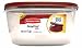 Tools & Hardware : Rubbermaid 7J72 Easy Find Lid Square 14-Cup Food Storage Container