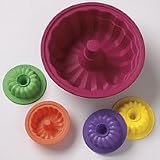 Lifetime Brands JLL15 Jello 5-Piece Silicone Mold Set
