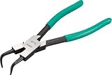 ＴＲＵＳＣＯ　スナップリングプライヤー　孔用　Φ１．０　曲爪６２型　2266067 621B
