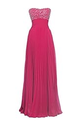 Plus Size A-line Sweetheart Crystal Sequined Beaded Backless Chiffon Floor Length Sleeveless Evening Dress/Prom Dress/Party Dress 