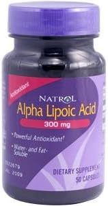 Brain Vitality & Anti-Aging Alpha Lipoic Acid 300 mg 50 capsules(pack of 2)