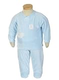 Bebini Bear 2-Pc Velour Layette Set