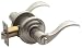 Baldwin 5255.150.LENT Wave Lever Keyed Entry Set, Satin Nickel