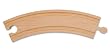 Melissa & Doug 6" Wooden Curved Track Set (6 Pack)