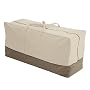 Veranda Patio Cushion Bag, Pebble, Fits Chaise and Seat Cushions