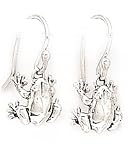 Baroni Kids Frog Earrings