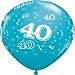 Qualatex 11 Round Feive Assorted Balloon (Multi-Pack 100)